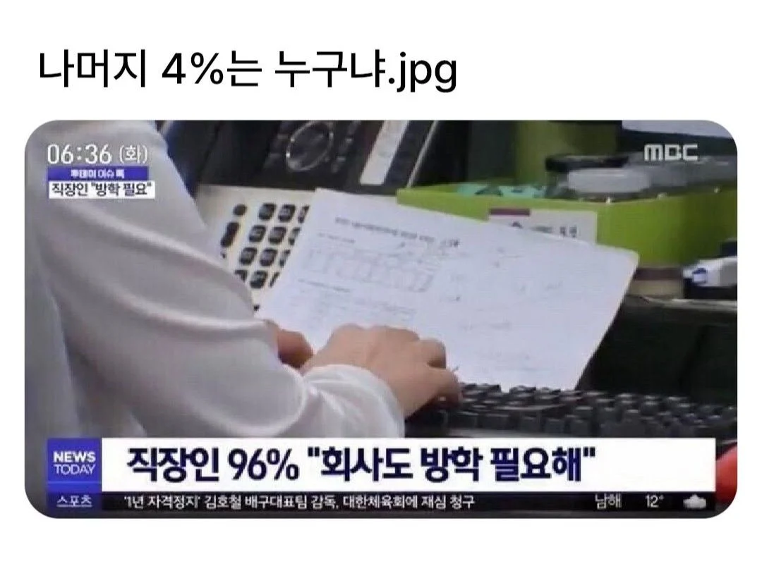 회사원 96% 방학필요해